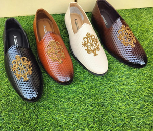 Nouvelles Chaussures Habillées Brodéées pour Hommes, Respirantes, Décontractées et Formelles, Idéales pour Mariages – Meilleures Ventes - Product Image 4