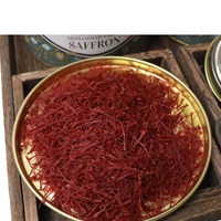 Safran du Cachemire Pur Qualité Supérieure 100% Naturel Contenant Hermétique Durée de Conservation de 2 Ans Séché Bonne Santé Facile à Utiliser Herbe Unique