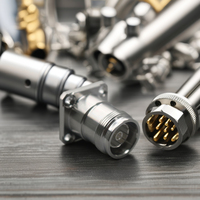 Fabricant Connecteur coaxial RF N bride femelle 4 trous N Jack vis douille