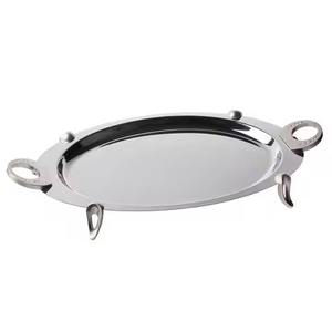 Plateau à chocolat en métal classique, plateau de service décoratif pour chocolats et bonbons - Product Image 5