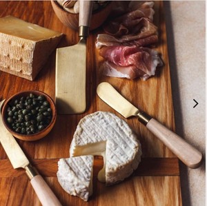 Luxury Modern Stainless Steel Cheese Knife Set with Butter Spreader and Cheese Spreader Custom <b>Box</b> Packaging Kitchenware <b>Tools</b> - Product Image 4