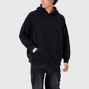 Sudadera con Capucha de Invierno Unisex Vintage con Logotipo Personalizado OEM, Lavado Ácido, para Hombre, Estilo Urbano, Bordado e Impresión, Calidad Premium, 100% Algodón - Product Image 3
