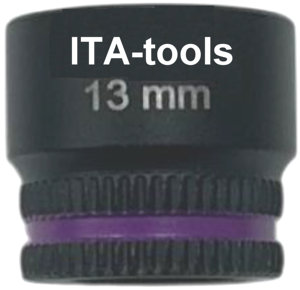 15 mmL x 12 pièces 6pt. Jeu de douilles - Product Image 2