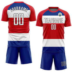 Conjunto de Uniforme de Fútbol con Estampado Digital en Degradado de Color Tie Dye, con Nombre, Número y Logotipo Personalizado, Proveedor OEM Personalizado al por Mayor - Product Image 2