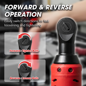 Clé à cliquet sans fil LEMATEC 12V avec batterie au lithium, entraînement 3/8'', couple élevé de 54 Nm, outil électrique DIY pour la réparation automobile, espace restreint - Product Image 5