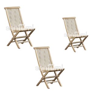 À vendre meilleur produit chaise de jardin pliante en bois massif mobilier d'extérieur prix de gros fait main d'Indonésie - Product Image 5