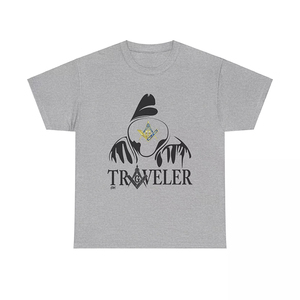 T-Shirt à manches courtes pour hommes, avec Logo maçonnique, carré et boussole, Vintage, de haute qualité, sur mesure - Product Image 3