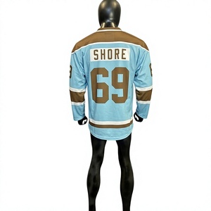 Nouveau design 2026 – Maillot de hockey sur glace personnalisé avec broderie frontale de l'équipe, sublimation et surpiqûres – Vente en gros - Product Image 3