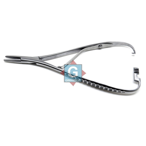Portaagujas Mathieu de 14 cm, Acero Inoxidable, Clase I, Pinzas Rectas, Instrumento Quirúrgico Dental, CE, Paquete Individual, Logotipo Personalizado - Product Image 3