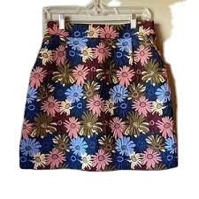 Femmes été décontracté Satin a-ligne jupes patineuses Vintage taille haute à volants Mini Shorts taille naturelle - Product Image 5