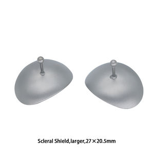 Protection oculaire laser en acier inoxydable avec poignée - Product Image 2