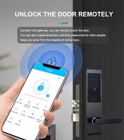 Cerradura Inteligente para Puerta de Hotel sin Llave, TTLock App, WiFi, Tarjeta IC, Contraseña, Anti-Robo, Impermeable, Acero Inoxidable, Fácil Instalación