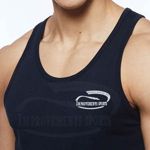 Gym Fitness Vêtements Confortable Hommes Débardeur Pas Cher Prix Hommes Débardeur En Stock Hommes Débardeur - Product Image 4