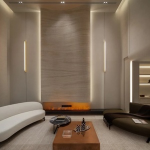 MiyaStone - Losa Grande de Cuarzo Travertino Beige Impresa en 3D para Proyectos Hoteleros, Venta al por Mayor - Product Image 2