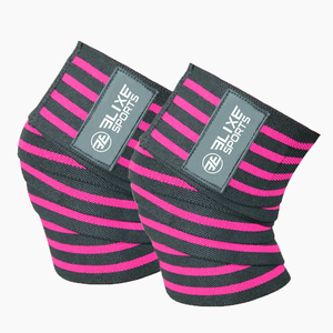 ELIXE SPORTS Genouillères en néoprène tricotées respirantes à fermeture par enfouissement universelles unisexe toutes saisons protection complète pour - Product Image 3