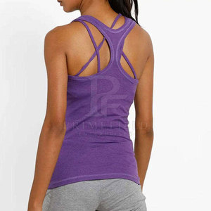 Camiseta sin mangas informal transpirable para mujer, talla grande, hecha de spandex/poliéster, parte delantera personalizable, tallas variadas, precio bajo, fabricada en Pakistán - Product Image 5