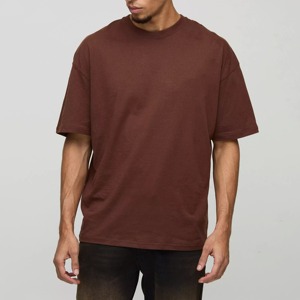 T-shirts surdimensionnés pour hommes de haute qualité, personnalisables sur le devant, 100% coton, manches courtes, t-shirt surdimensionné pour hommes - Product Image 3