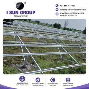 Estructura de Montaje Universal de Acero Zn-Al-Mg de Grado Industrial para Paneles Solares Fotovoltaicos en Proyectos de Instalación en Suelo - Product Image 6