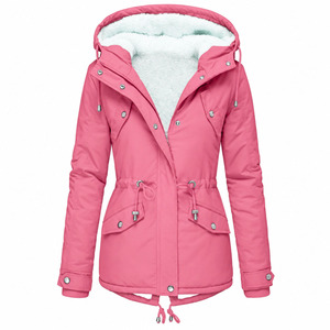 Chaqueta Acolchada de Invierno para Mujer, Transpirable, Impermeable, de Manga Larga, Personalizable - Product Image 4
