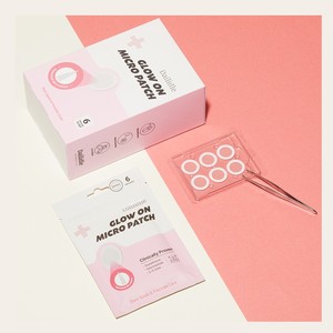 Soins de la peau coréens K-Beauty Dailydeul Glow On Micro Patch 7mg x 6 Patchs 10 Pièces 1 Boîte Fabriqué en Corée - Product Image 2