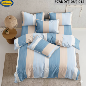 Ensemble de literie de luxe pour la maison avec taies d'oreiller assorties Microfibre 3 pièces GSM - Product Image 4