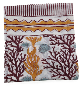 Traditional Indian Print <b>Sarong</b> Soft Cotton Beach Cover Up for Women Elegant Cotton Beach <b>Sarong</b> Floral Print Swimwear Cover UP - Product Image 6