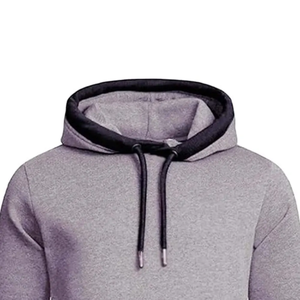 Wholesale Solid Lined Winter Blank <b>Hoodie</b> <b>Plain</b> Unisex Pullover Hooded Sweatshirt for Custom Printing & Embroidery - Product Image 2