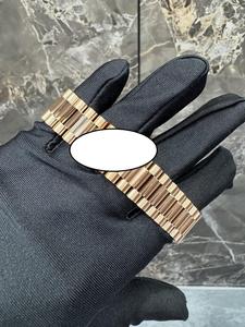 Reloj Unisex de Lujo con Esfera de Cristal y Acero Inoxidable, Estilo Hip Hop, Deportivo, de Negocios, con Movimiento Mecánico Antiguo y Moissanita - Product Image 2