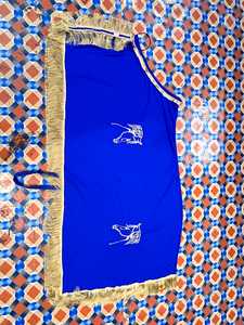 Couverture d'exposition de tapis de cheval pour le spectacle équestre feuille équine de qualité supérieure Logo personnalisé produits d'équitation de luxe équestre - Product Image 2