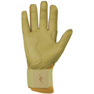 High Quality Custom Leather Baseball/Softball Batting Gloves Anti-Slip Breathable <b>Hook</b> and Loop Closure Custom Logo Adult - Product Image 6