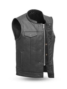 <b>Men</b>’s Blaster Leather Vest - Product Image 2