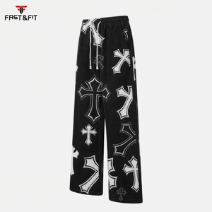 Pantalon de survêtement évasé en satin pour femme, nouvelle collection 2026, haute qualité, couleur personnalisable, en promotion - Product Image 3