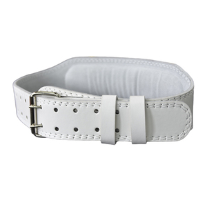 Sportwear New Premium Genuine Cowhide Leather Weightlifting Powerlifting <b>Belt</b> for Strength Training Support for Safety Gym - Product Image 3