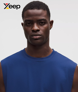 เสื้อกล้ามออกกำลังกายผู้ชาย XEEP รุ่น XC-GTT-45 ระบายอากาศได้ดี แห้งเร็ว พิมพ์ลายแบบ Heat-Transfer ผ้าถัก 100% คอตตอน คอกลม โลโก้ด้านหน้า - Product Image 3