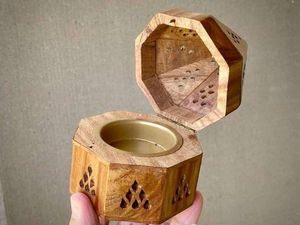 Quemador de Incienso de Bambú Hecho a Mano, Ecológico, Porta Incienso, Decoración Tradicional para el Hogar, Fragancia para Todas las Estaciones, Exportación Global ZF - Product Image 6