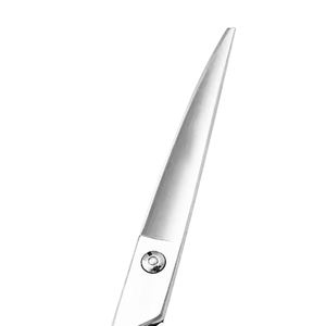 Ciseaux de toilettage professionnels pour chiens et chats, en acier inoxydable, à lame émoussée, pour droitiers, à long manche, pour effiler les poils - Product Image 2