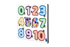 Toysaga Rompecabezas de Números de Madera 0-10 Juguete Educativo para Niños de 2 a 4 Años Unisex - Product Image 2