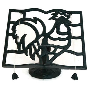 Porte-livres de cuisine en métal brillant pour un intérieur de cuisine poli et un affichage quotidien des recettes efficace, fiable et fonctionnel - Product Image 1