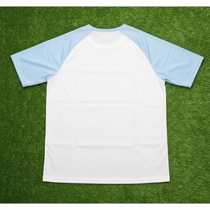 Custom Men's High <b>Collar</b> <b>T</b>-<b>Shirts</b> Sublimation Transfer Print Cotton/Bamboo Fleece Fabric Anti-Pilling Quick Dry for Sports - Product Image 5