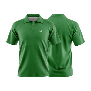 Chemises polo décontractées pour hommes personnalisées à manches courtes, mélange polyester/coton anti-rétrécissement 200 g/m², logo imprimé à l'écran sur le devant - Product Image 3