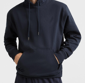 Sudadera con Capucha de Alta Calidad para Hombre, Unisex, Casual, de Invierno, de Algodón Grueso, con Forro Polar, Talla Grande, Bordado 3D, Ecológica, con Bolsillo - Product Image 1