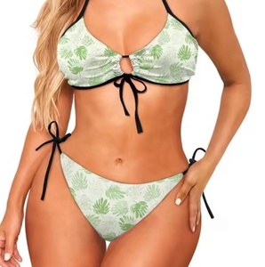 ชุดว่ายน้ำชายหาดชุดว่ายน้ำเซ็กซี่แบบลำลองสำหรับผู้หญิงชุดว่ายน้ำสองชิ้นพิมพ์ลายสำหรับฤดูร้อน2024ชุดว่ายน้ำเซ็กซี่มีสไตล์ไซส์ใหญ่พิเศษ - Product Image 5