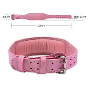 Cinturón de Fitness de Cuero Vacuno para Hombre y Mujer, para Levantamiento de Pesas, Sentadillas, Entrenamiento de Fuerza - Product Image 3