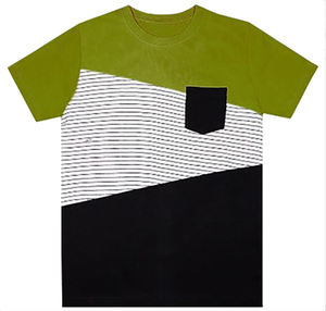 T-shirts pour enfants de haute qualité, solides et doux, 180g, 100% coton, manches courtes, garçons et filles, hauts décontractés d'été, vente en gros, vêtements OEM - Product Image 4