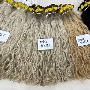 Tendance 2026 : Cheveux russes en vrac avec texture ondulée naturelle, toucher doux et aspect fluide, 100% cheveux humains - Product Image 3