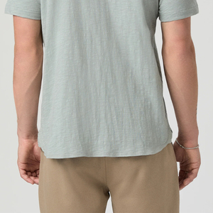 Short Sleeves Clean Look Trendy OEM Service Minimal Style And Outdoor Wear With Front Pocket T Shirt With Turn <b>Down</b> Collar Men - Product Image 6