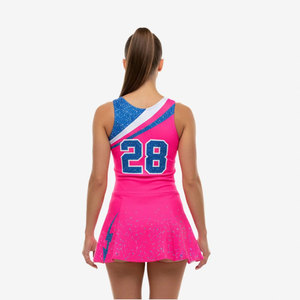 Uniforme de cheerleading respirant pour un confort et une flexibilité maximum, uniforme de cheerleading personnalisé abordable pour toutes les saisons, tenue de cheerleading pour équipe - Product Image 3