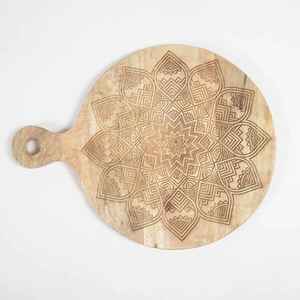 Nueva Tabla de Cortar de Madera Decorativa de Diseño, Ecológica, Fácil de Limpiar, Apta para Lavavajillas, Utensilio de Cocina para Uso Doméstico - Product Image 1