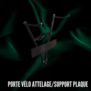 Portabici da gancio con supporto per targa - Product Image 1