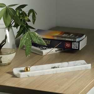 Porta Incienso de Mármol Natural, Porta Incienso para Varillas, Quemador de Incienso, Ideal para Meditación y Relajación, Fácil de Limpiar - Product Image 2